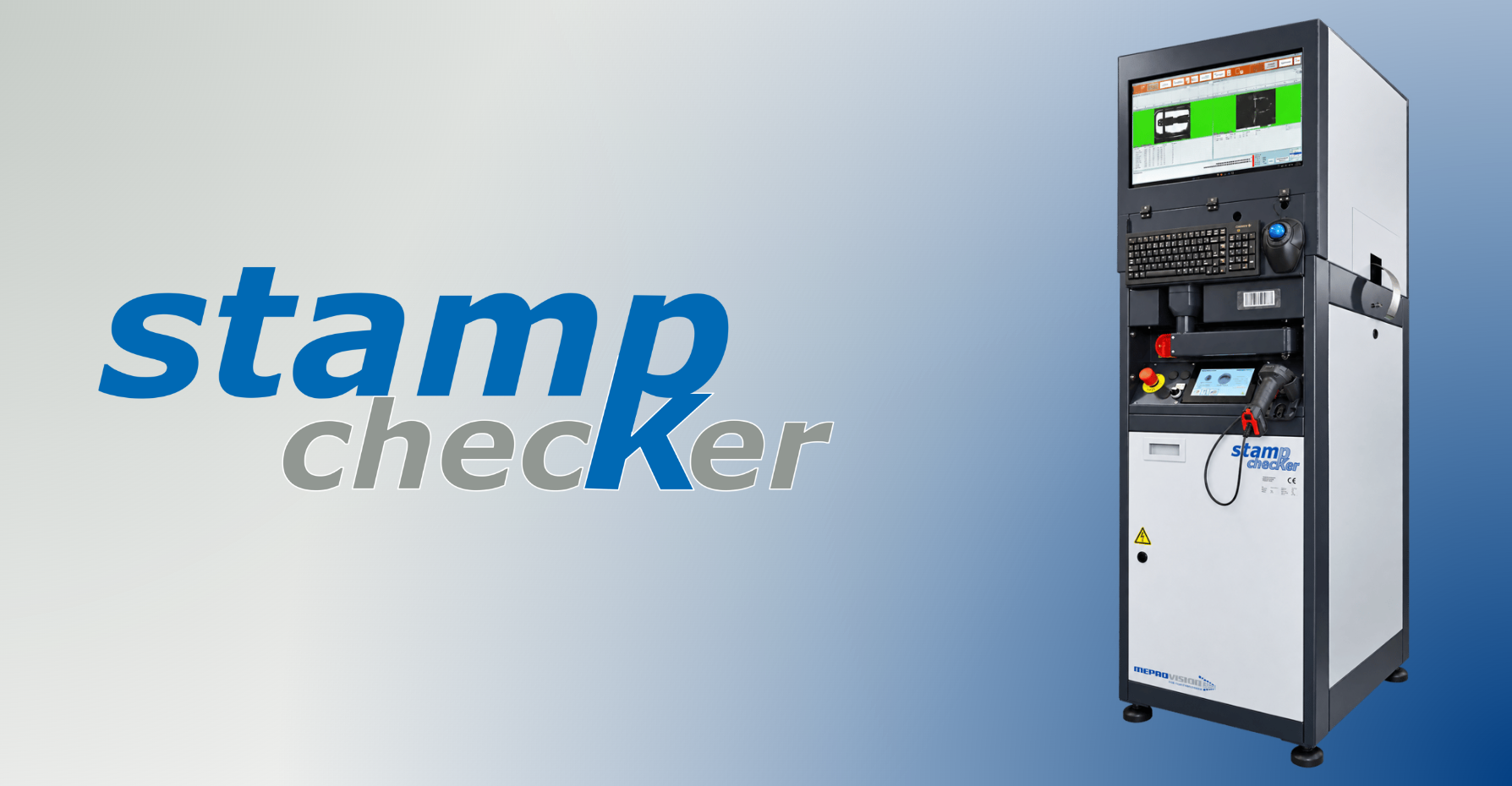 stampchecker – optische Prüfstation von Meprovision